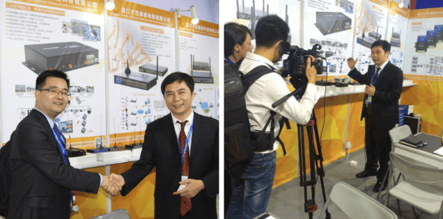 領跑智能工業(yè)無線通信，才茂閃耀2015上海工博會