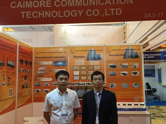 才茂通信亮相新加坡通信展，4G新品備受東南亞各國關注