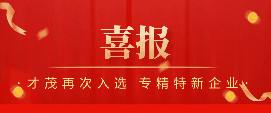 喜報 | 才茂再次榮獲廈門市「專精特新」企業認定！